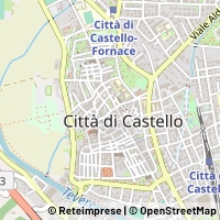 Map Città di Castello