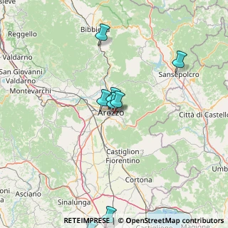Mappa Via Tiziano, 52100 Arezzo AR, Italia (35.76111)