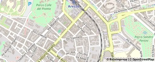 Mappa Arezzo