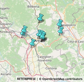 Mappa Via Tommaso Sgricci, 52100 Arezzo AR, Italia (8.82)