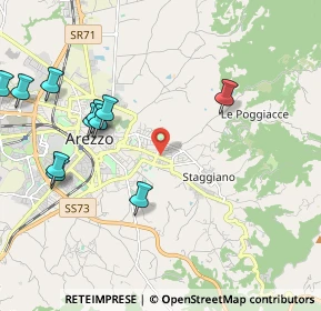 Mappa Via Tommaso Sgricci, 52100 Arezzo AR, Italia (2.48)