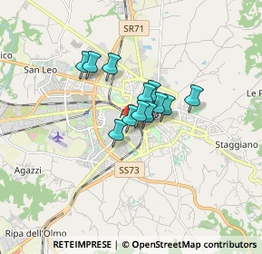 Mappa Via Leon Battista Alberti, 52100 Arezzo AR, Italia (1.00083)