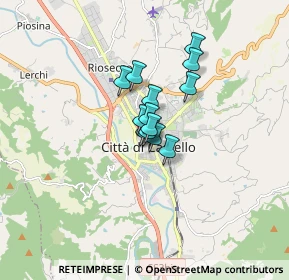 Mappa Via Cerboni, 06012 Città di Castello PG, Italia (0.89846)