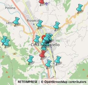 Mappa Via Cerboni, 06012 Città di Castello PG, Italia (1.6845)