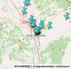 Mappa Via Cerboni, 06012 Città di Castello PG, Italia (2.301)