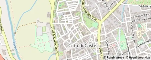 Mappa Città di Castello
