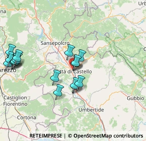 Mappa Via del Paradiso, 06012 Città di Castello PG, Italia (16.64529)