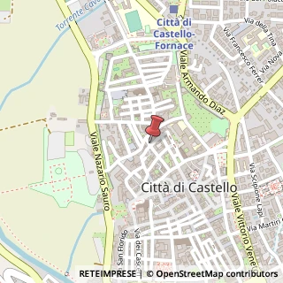 Mappa Via Cerboni,  9, 06012 Città di Castello, Perugia (Umbria)