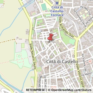 Mappa Piazza Giovanni Magherini Graziani, 06012 Città di Castello PG, Italia, 06012, 06012 Città di Castello, Perugia (Umbria)