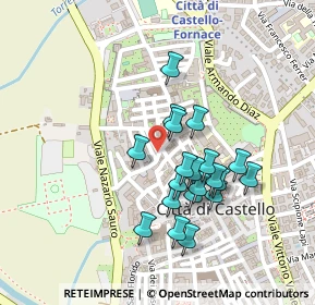 Mappa Piazza Giovanni Magherini Graziani, 06012 Città di Castello PG, Italia (0.1995)