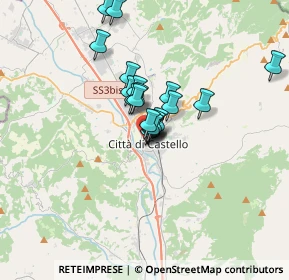 Mappa Via del Paradiso, 06012 Città di Castello PG, Italia (2.3105)