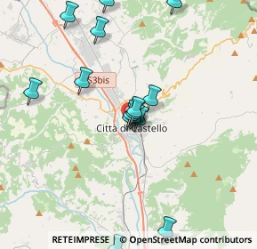 Mappa Piazza Giovanni Magherini Graziani, 06012 Città di Castello PG, Italia (3.782)