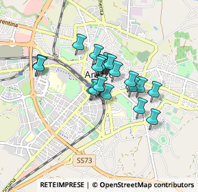 Mappa Viale Michelangelo, 52100 Arezzo AR, Italia (0.6215)