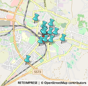 Mappa Viale Michelangelo, 52100 Arezzo AR, Italia (0.50929)