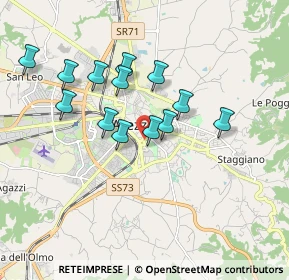 Mappa Viale L. Signorelli, 52100 Arezzo AR, Italia (1.61231)