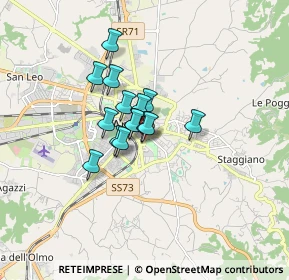 Mappa Viale L. Signorelli, 52100 Arezzo AR, Italia (1.01533)