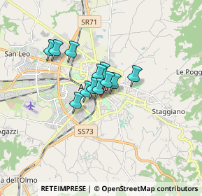 Mappa Viale L. Signorelli, 52100 Arezzo AR, Italia (1.0375)