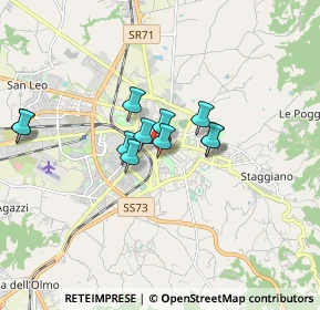 Mappa Viale L. Signorelli, 52100 Arezzo AR, Italia (1.32455)