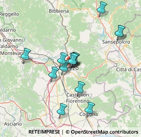 Mappa Viale L. Signorelli, 52100 Arezzo AR, Italia (12.87429)