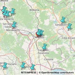 Mappa Via Francesco Meattini, 52100 Arezzo AR, Italia (27.54188)