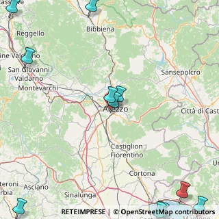 Mappa Via Francesco Meattini, 52100 Arezzo AR, Italia (37.71778)