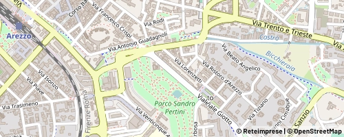 Mappa Arezzo