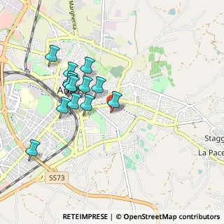 Mappa Via Ristoro D'Arezzo, 52100 Arezzo AR, Italia (0.90714)