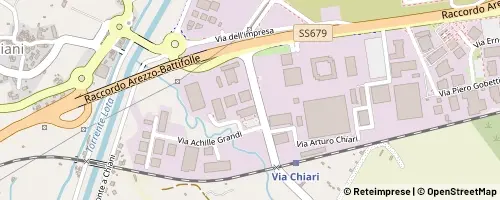 Mappa Arezzo
