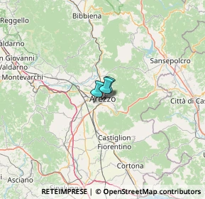Mappa Via Isonzo, 52100 Arezzo AR, Italia (61.16429)