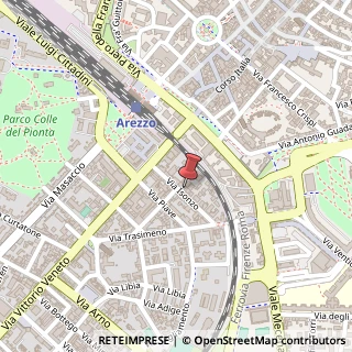 Mappa Via Isonzo, 744, 52100 Arezzo, Arezzo (Toscana)