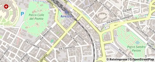 Mappa Arezzo
