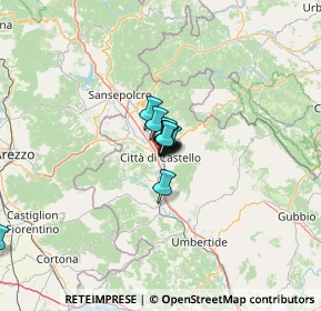 Mappa Via Albizzini, 06012 Città di Castello PG, Italia (5.55636)