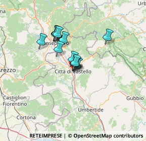 Mappa Via Albizzini, 06012 Città di Castello PG, Italia (9.71143)