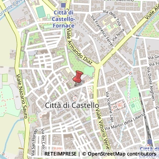 Mappa Via Albizzini, 22, 06012 Città di Castello, Perugia (Umbria)