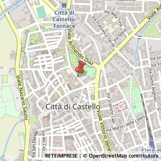 Mappa Via San Bartolomeo, 8, 06012 Città di Castello, Perugia (Umbria)