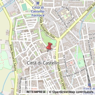 Mappa Via Albizzini, 06012 Città di Castello PG, Italia, 06012 Città di Castello, Perugia (Umbria)