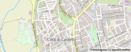 Mappa Città di Castello
