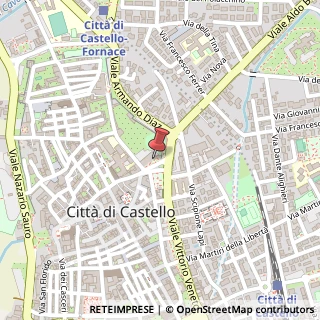 Mappa Via San Bartolomeo, 7, 06012 Città di Castello, Perugia (Umbria)