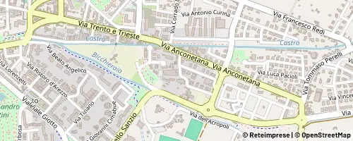 Mappa Arezzo