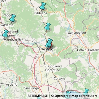 Mappa Via del Pantano, 52100 Arezzo AR, Italia (39.09)