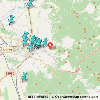 Mappa Via della Rugginaia, 52100 Arezzo AR, Italia (4.37)