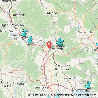 Mappa Localita' Poggiola, 52100 Arezzo AR, Italia (36.98733)
