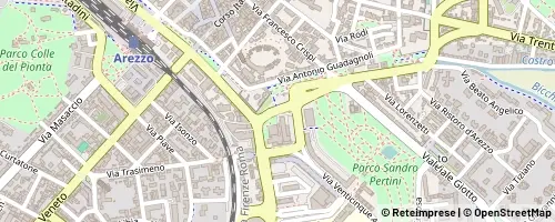 Mappa Arezzo