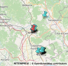 Mappa Via Bernardo Tanucci, 52100 Arezzo AR, Italia (12.284)