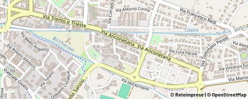 Mappa Arezzo