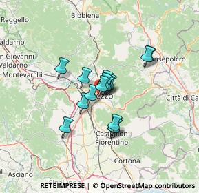 Mappa Via Campo di Marte, 52100 Arezzo AR, Italia (8.47688)
