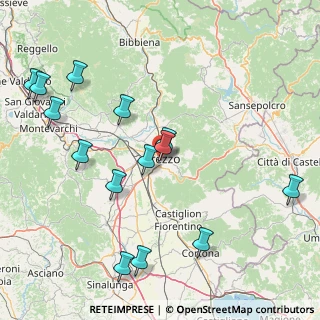 Mappa Via Leon Battista Alberti, 52100 Arezzo AR, Italia (19.49714)