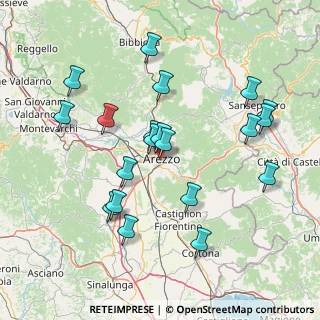 Mappa Via Leon Battista Alberti, 52100 Arezzo AR, Italia (15.9325)