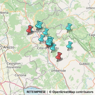 Mappa Via Antimo Marchesani, 06012 Città di Castello PG, Italia (10.08125)