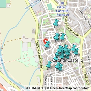 Mappa Via Antimo Marchesani, 06012 Città di Castello PG, Italia (0.2475)